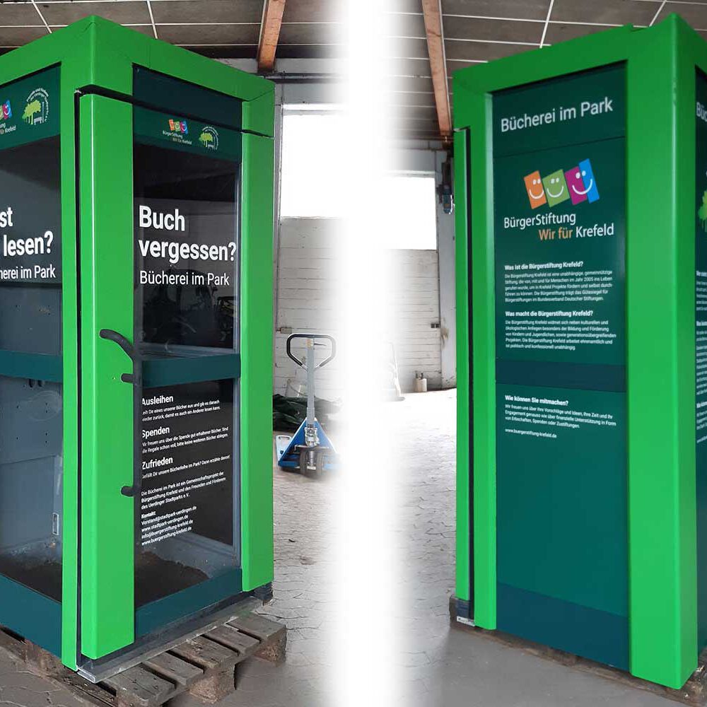 Bücherzelle Stadtpark Uerdingen
