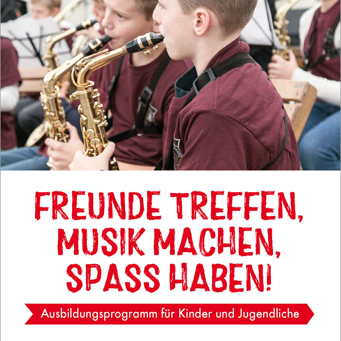 Musikverein Flyer