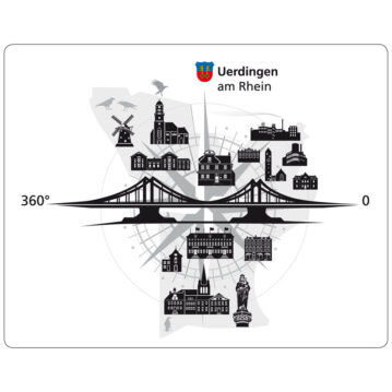 Mousepad Uerdingen am Rhein