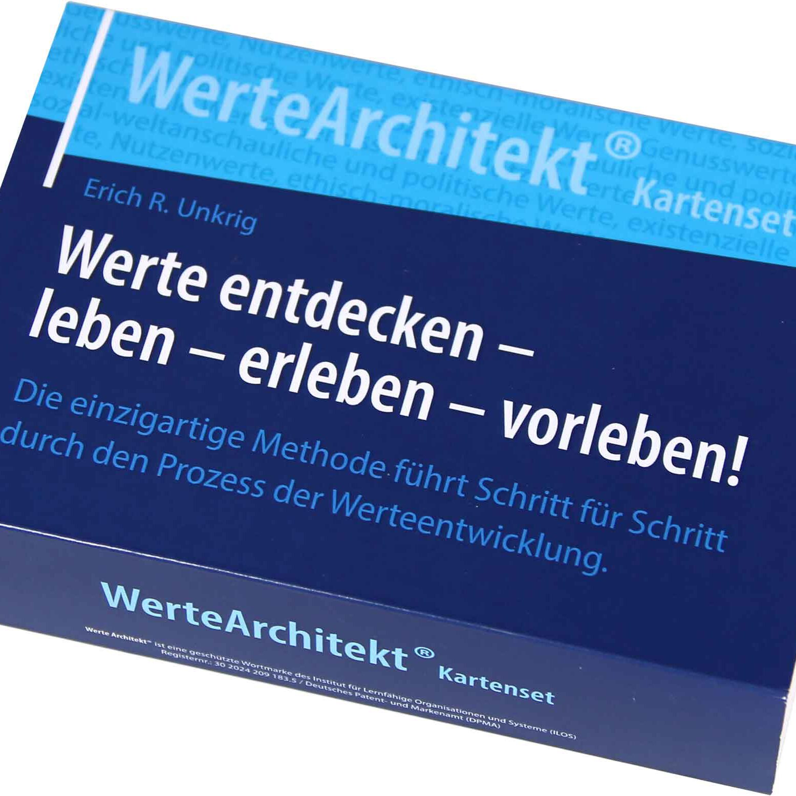 WerteArchitekt® Kartenset – ILOS® – Institut für lernfähige Organisationen und Systeme