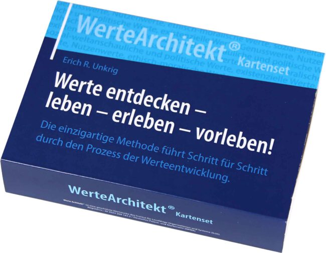 WerteArchitekt® Kartenset – ILOS® – Institut für lernfähige Organisationen und Systeme WerteArchitekt® Kartenset – ILOS® – Institut für lernfähige Organisationen und Systeme